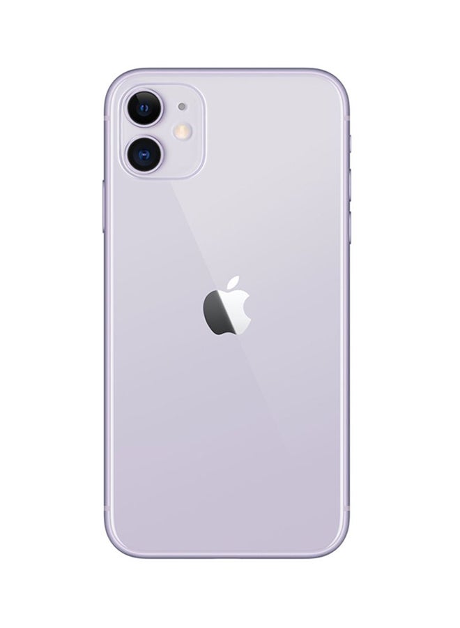 Apple - Renewed - iPhone 11 128GB Purple 4G With Facetime - Image 1