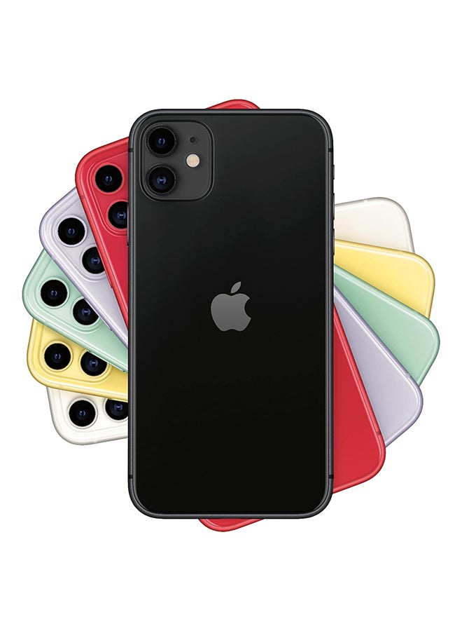 Apple - Renewed - iPhone 11 128GB Black 4G With Facetime - International Version - Image 1