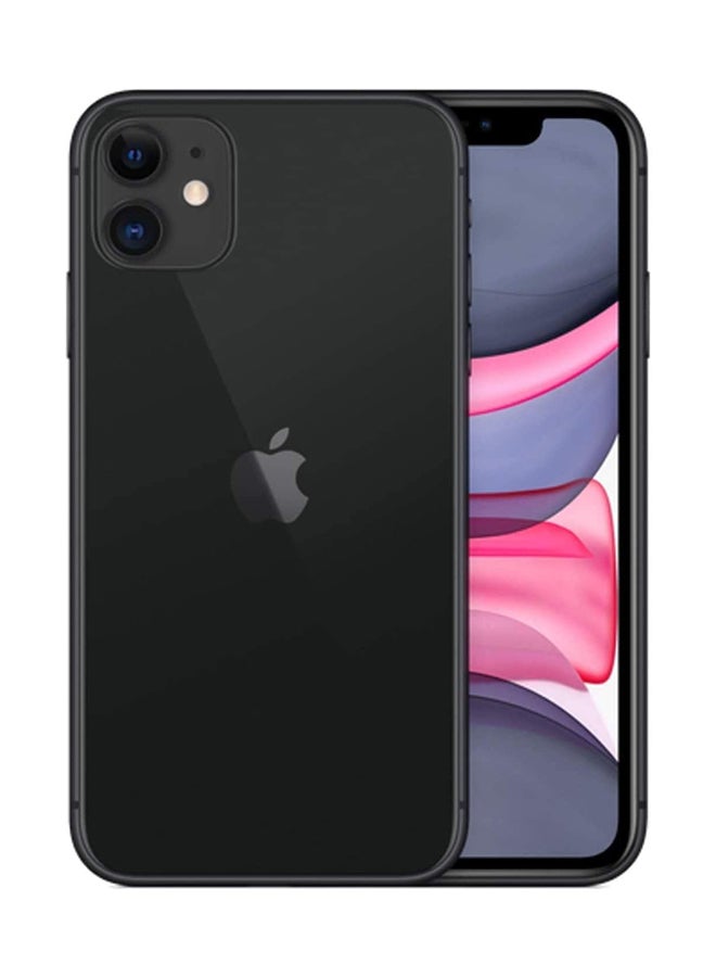Apple - Renewed - iPhone 11 128GB Black 4G With Facetime - International Version - Image 1