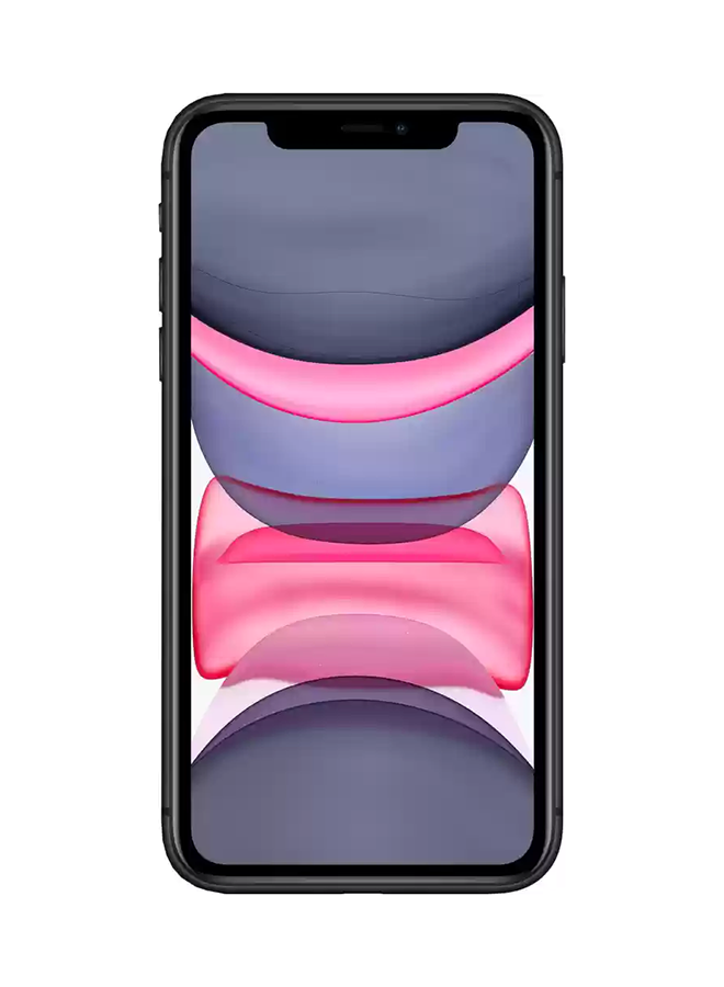 Apple - Renewed - iPhone 11 128GB Black 4G With Facetime - International Version - Image 1