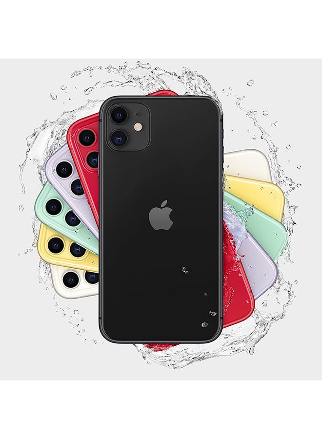 Apple - Renewed - iPhone 11 128GB Black 4G With Facetime - International Version - Image 1