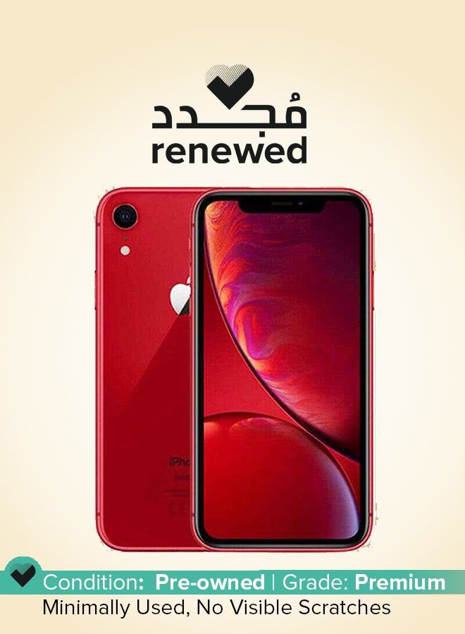Apple Renewed - iPhone XR 64GB Red 4G With Facetime - International Version - Image 1