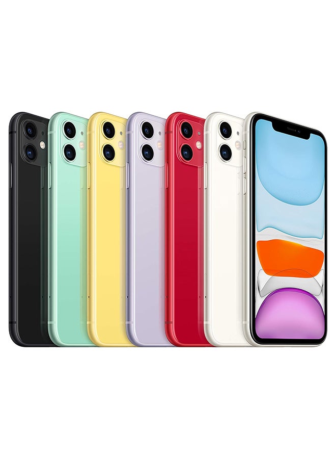 Apple - Renewed - iPhone 11 128GB White 4G With Facetime - International Version - Image 1