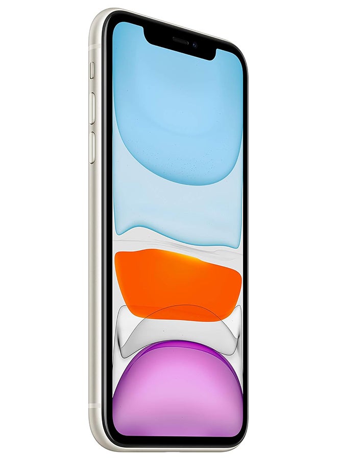 Apple - Renewed - iPhone 11 128GB White 4G With Facetime - International Version - Image 1