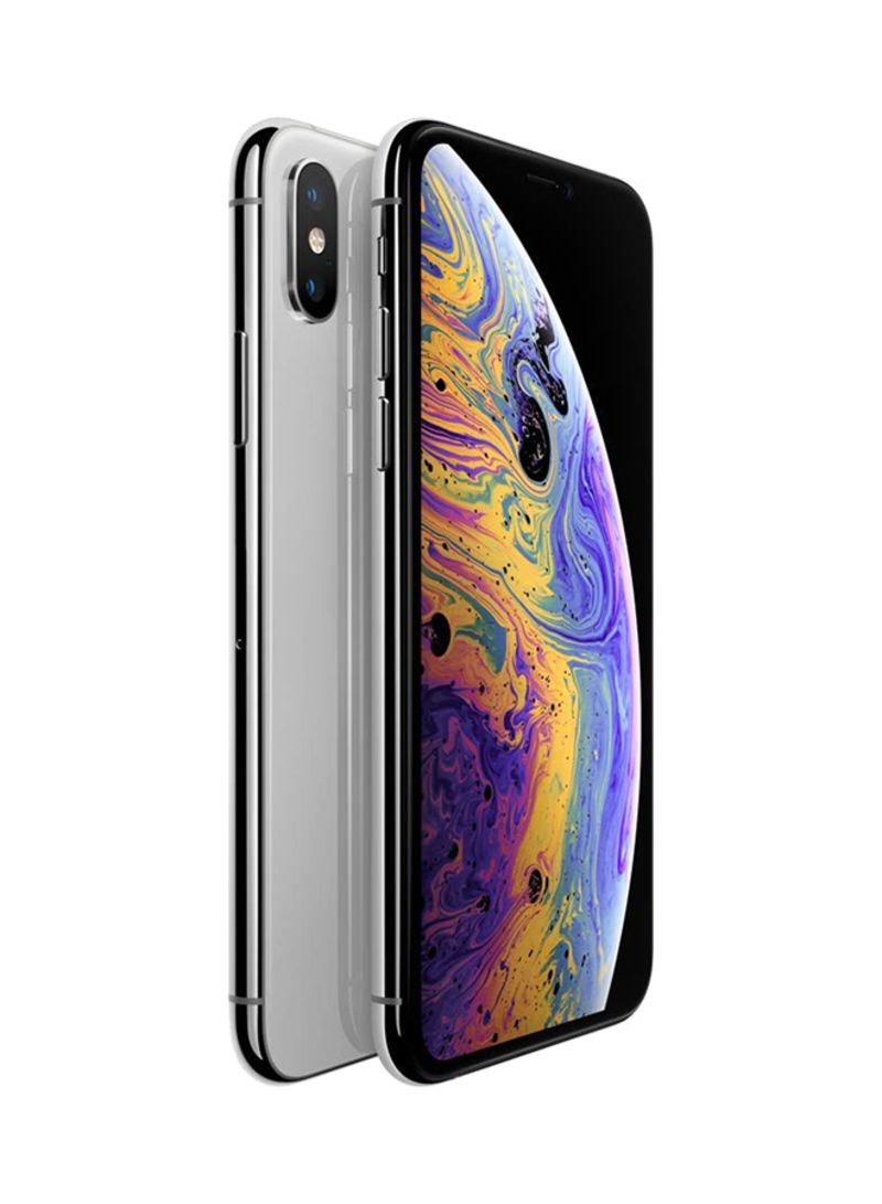 Apple - Renewed - iPhone XS 64GB Silver 4G With Facetime - International Version - Image 1