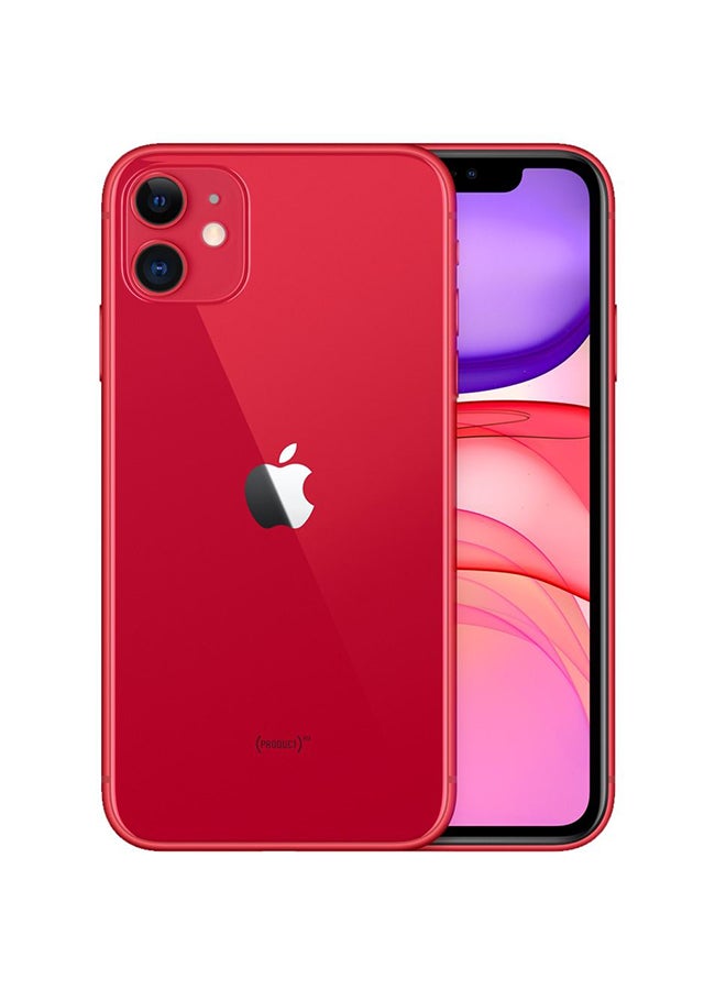 Apple - Renewed - iPhone 11 64GB Red 4G With Facetime - International Version - Image 1