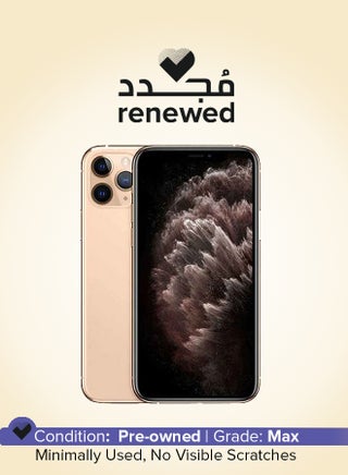 Renewed - iPhone 11 Pro 64GB Gold 4G With Facetime - International Version - pnsku/N37958236A/45/_/1750654796/e1289dff-02fb-41ab-81f4-26b74dccec12