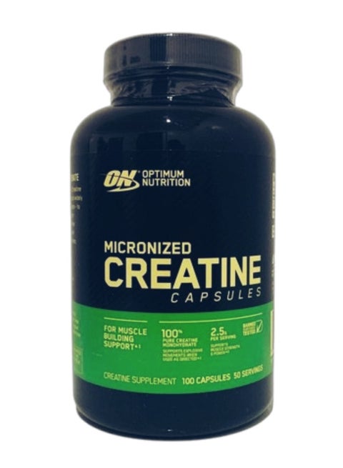 Micronized Creatine 100 Capsules