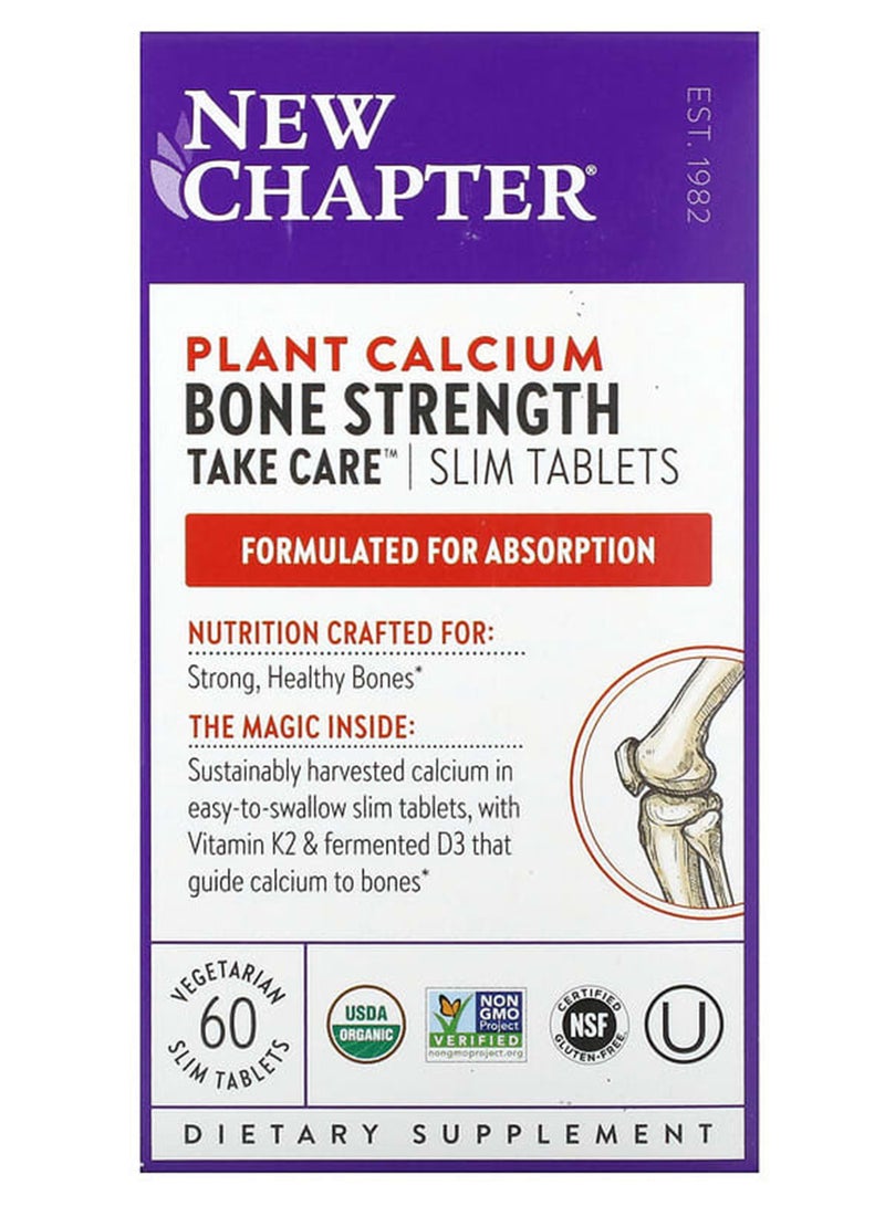 New Chapter Bone Strength Take Care - 60 Tablets - Image 3