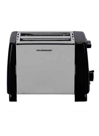 2-Slice Bread Toaster with  Stainless Steel Body, Auto Pop-Up, Lift & Look Feature,  Cancel, Reheat & Defrost Functions,  Adjustable Temperature Control & Removable Crumb Tray 800 W OMBT2398 Silver/Black - pnsku/N37964649A/45/_/1750428815/5eec02dc-edf5-4dcf-abc1-9c04cf6ea701