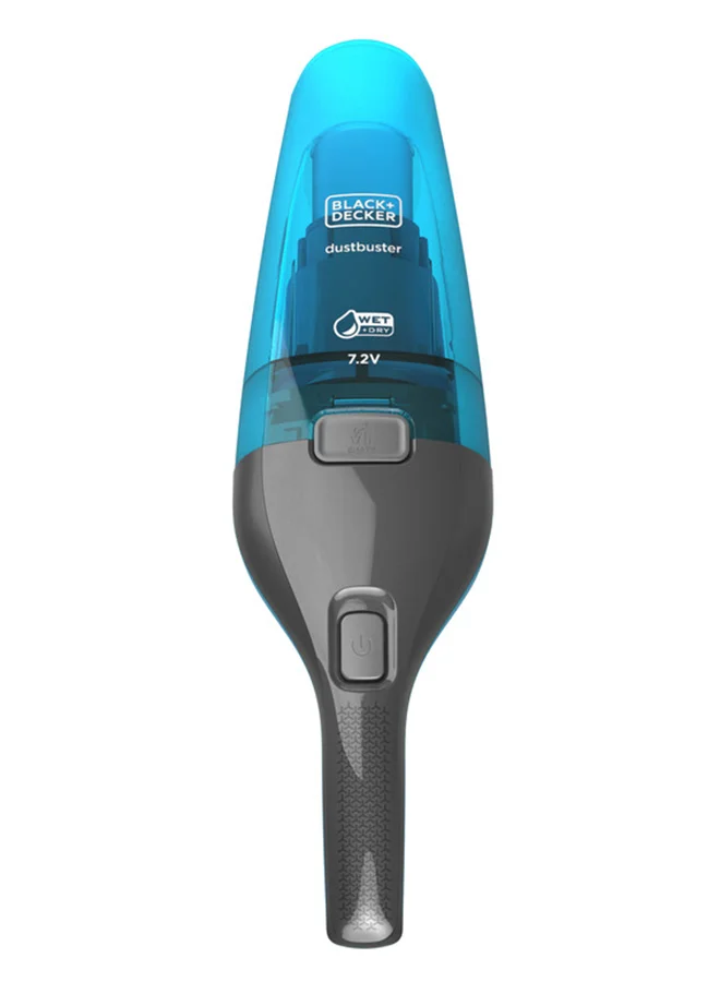 بلاك اند ديكر مكنسة اليدوية اللاسلكية داستبستر للتنظيف الرطب والجاف، بطارية ليثيوم أيون 7.2 فولت 1.5 أمبير ساعة، قوة شفط 14 واط هوائي، قاعدة شحن مرفقة،