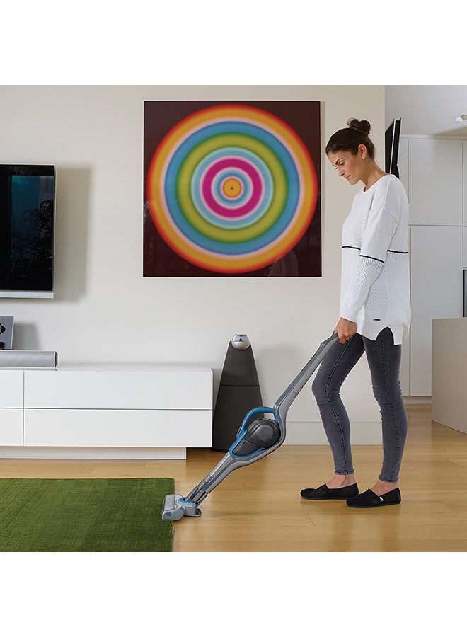 بلاك اند ديكر - مكنسة كهربائية عمودية بتصميم قائم بقدرة 36 وات 500 ml 36 W SVJ520BFS-B5 رمادي/أزرق - Image 1