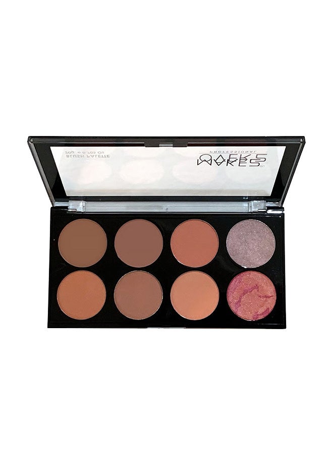 MAKE OVER 22 - Blush Palette Pink/Beige/Brown - Image 1