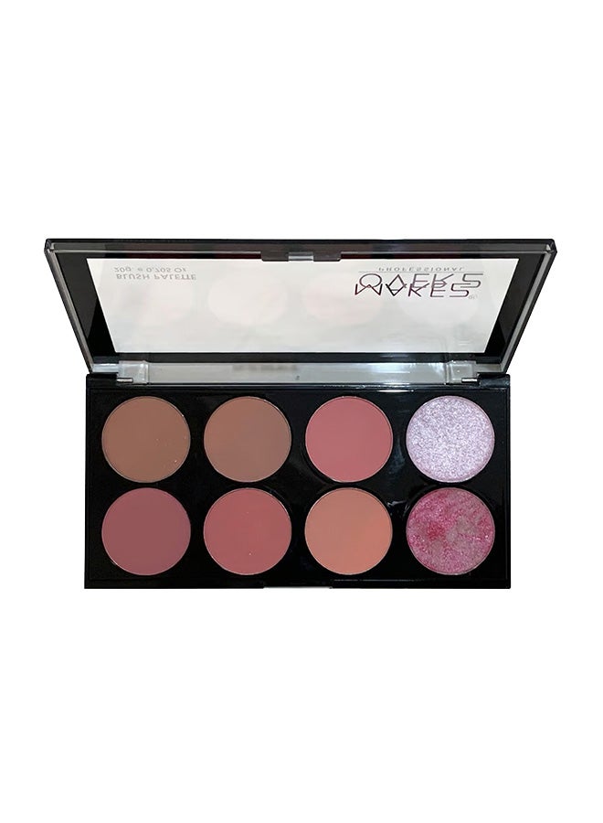 ميك اوفر22 مجموعه احمر خدود  - M2801 وردي/بيج/بني  - Image 1