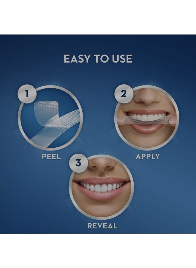 Crest - 3D Whitestrips Dental Whitening Kit, 20 Treatments (40 Strips) White 13.8x4.6x15cm - Image 1