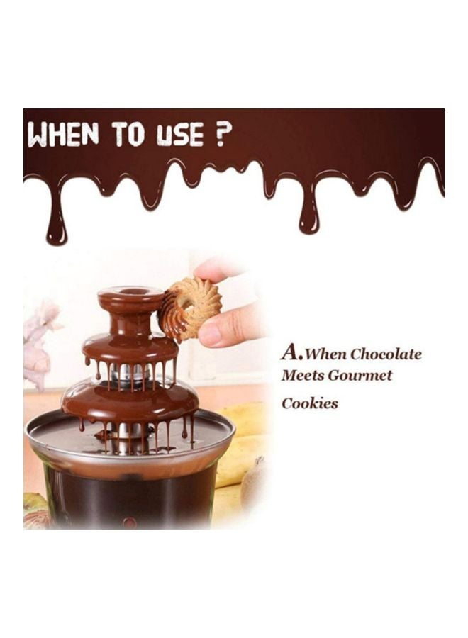 آلة كهربائية لإذابة الشوكولاتة 57.40453639.17 بني - Image 2