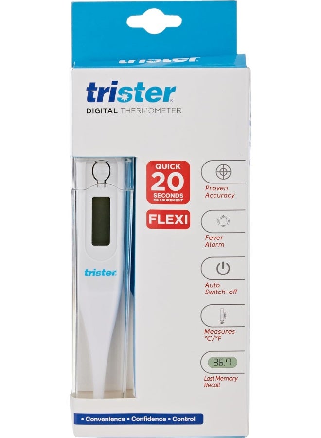 trister Digital Thermometer 20 Sec. Flexi Tip : Ts-205Tf  - Image 2