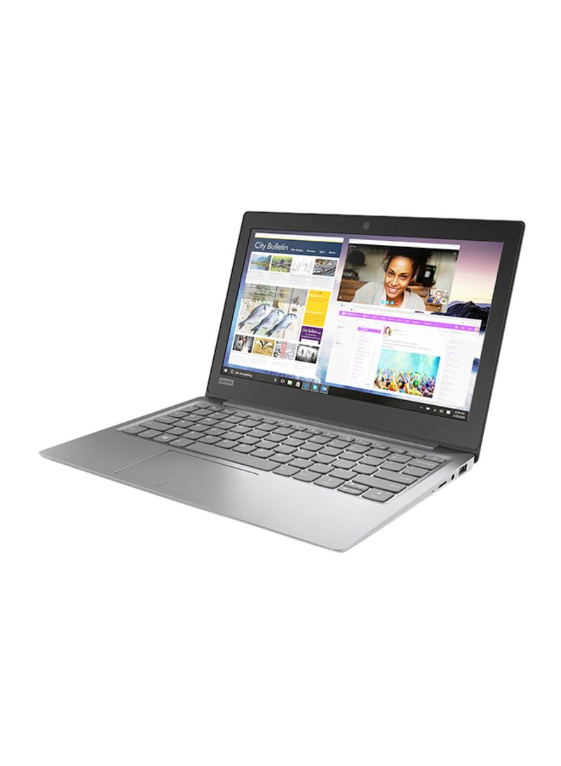 Lenovo - Renewed - Ideapad S130-11lGM Laptop With 11.6-Inch Display, Celeron Processor/4GB RAM/500GB HDD/Intel HD Graphics Mineral Grey - Image 1