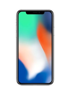 Apple Renewed - iPhone X 256GB Silver 4G With Facetime - International Version  - Image 2