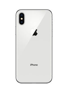 Apple Renewed - iPhone X 256GB Silver 4G With Facetime - International Version  - Image 3