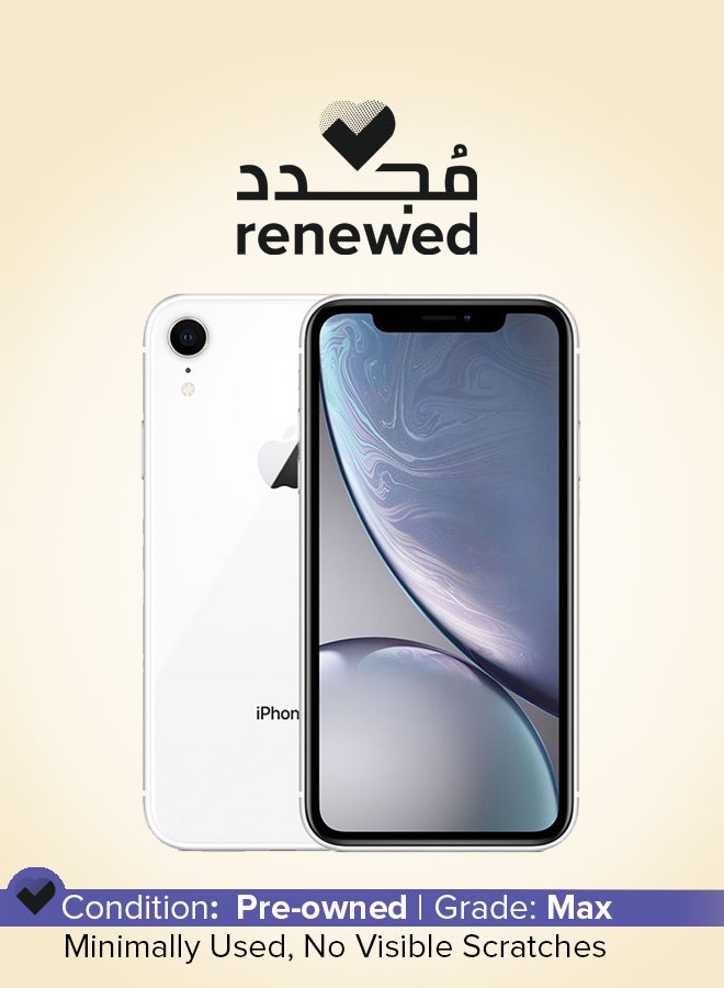 Renewed - iPhone XR 128GB White 4G With Facetime - International Version - pnsku/N37984456A/45/_/1737189748/d406843f-2d4a-4ff7-879c-04d3999c6d57