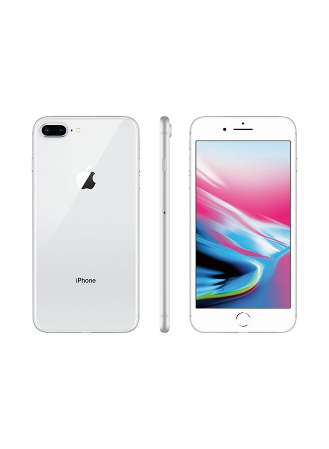 Apple - Renewed - iPhone 8 Plus 64GB Silver 4G With Facetime - International Version - Image 1
