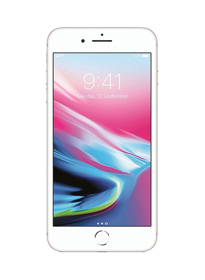 Apple - Renewed - iPhone 8 Plus 64GB Silver 4G With Facetime - International Version - Image 1
