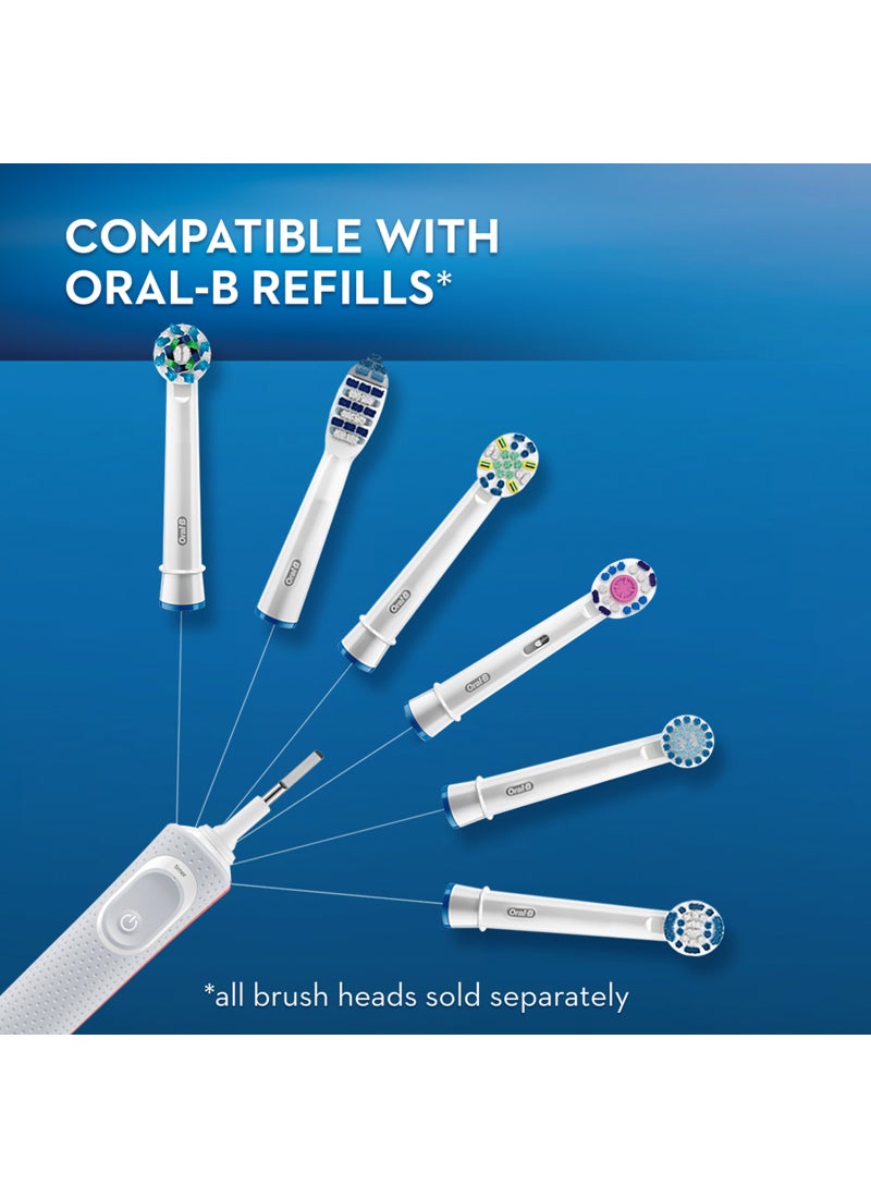 Oral-B Vitality 100 Cross Action Rechargeablre Toothbrush White - Image 4