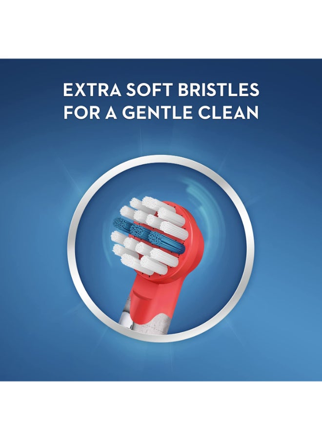 Oral-B Kids Rechargeable Electric Toothbrush, Marvel Spiderman, Extra Soft Bristles, with Kids Sensitive Mode, 3+ Years, Pack of 1 - Image 3