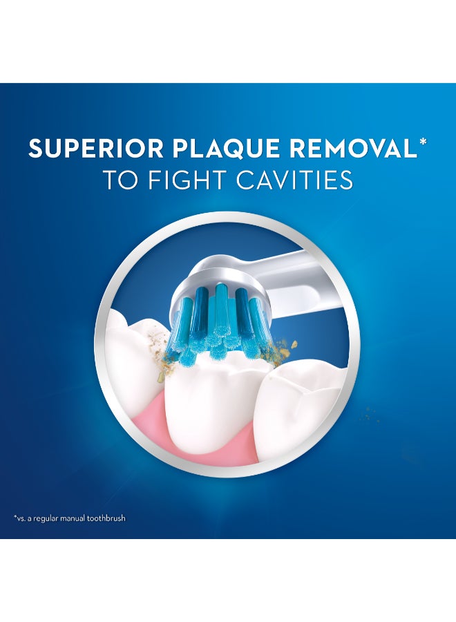 Oral-B Kids Rechargeable Electric Toothbrush, Disney Frozen, Extra Soft Bristles, with Kids Sensitive Mode, 3+ Years, Pack of 1 Multicolor - Image 3