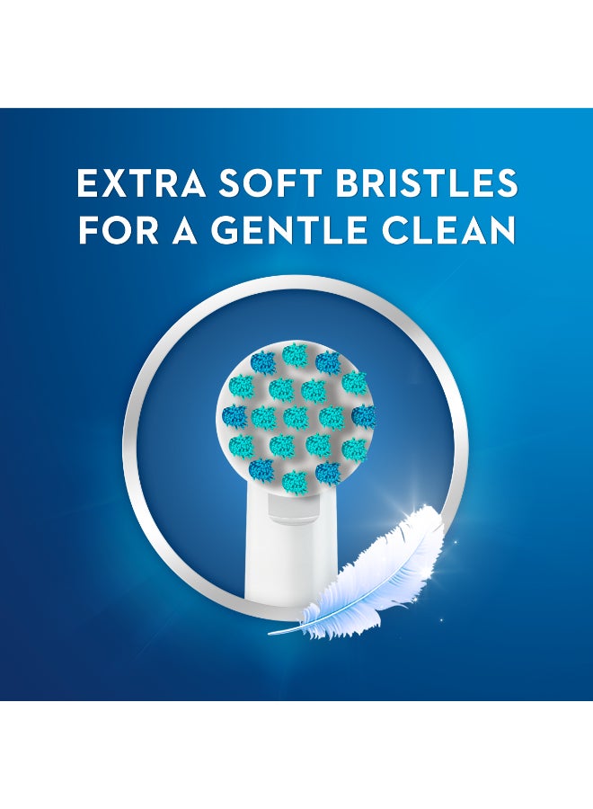 Oral-B Kids Rechargeable Electric Toothbrush, Disney Frozen, Extra Soft Bristles, with Kids Sensitive Mode, 3+ Years, Pack of 1 Multicolor - Image 4