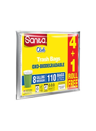 Trash Bags 8 Gallons 110 Bags Clear - pnsku/N38039194A/45/_/1717718689/3ce5f02c-6f01-44a5-b169-1a76ba4fa93c