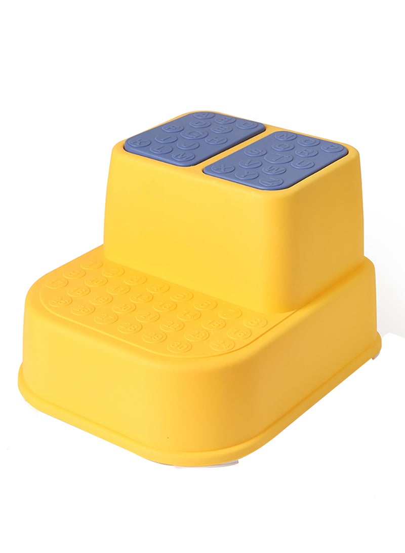 Eazy Kids Step Stool Great For Potty Training - Yellow  - Image 1