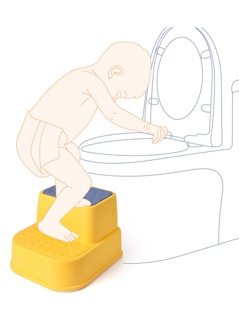 Eazy Kids - Step Stool Great For Potty Training - Yellow - Image 1