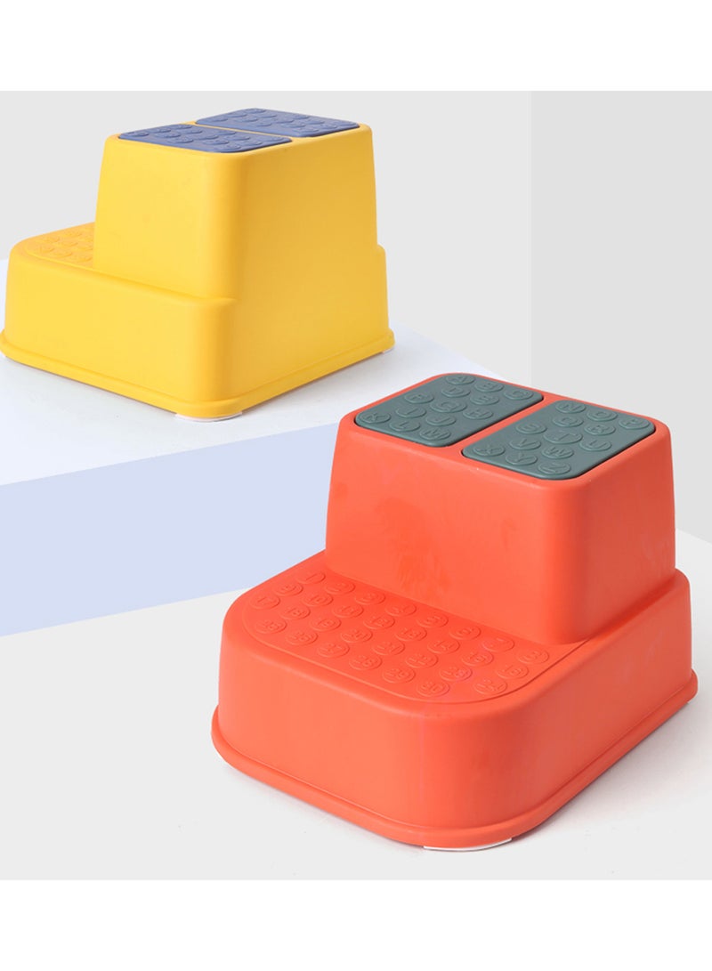 Eazy Kids - Step Stool Great For Potty Training - Yellow - Image 1