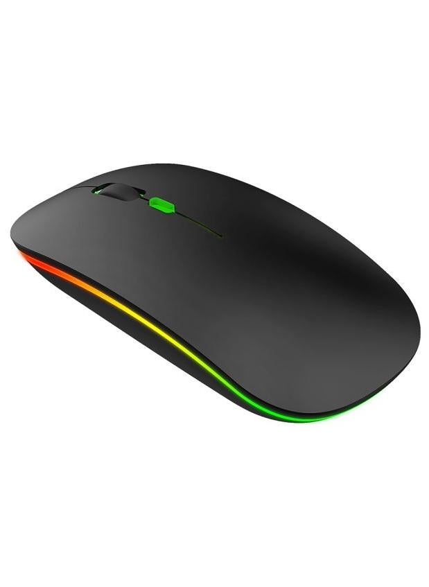 600.0 mAh M40 Ultra-Thin Wireless Mouse Black - Image 1