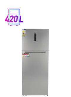 جيباس ثلاجة ببابين سعة 500 لتراً GRF5109SXHN فضي  - Image 1