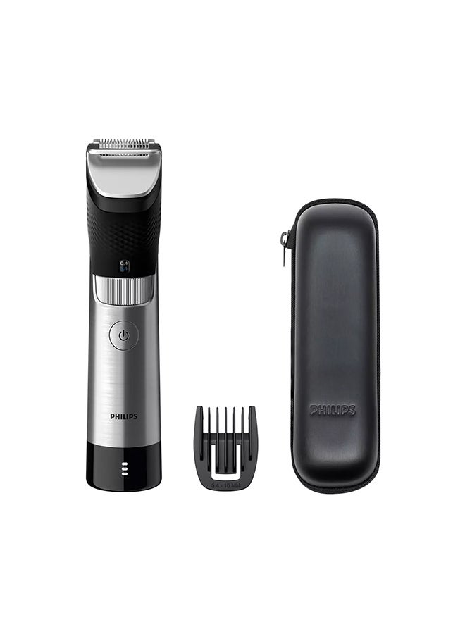 Beard Trimmer 9000 Prestige BT9810/13, 2 Years Warranty Black/Silver 