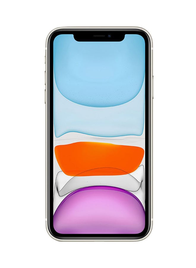 Apple - Renewed - iPhone 11 64GB White 4G With Facetime - International Version - Image 1