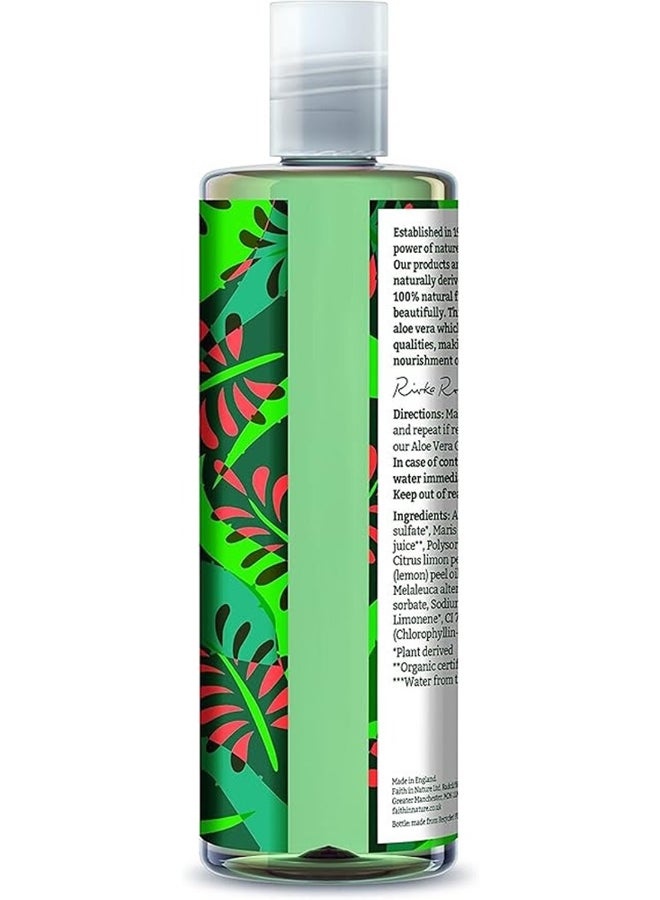 Faith in Nature Faith In Nature Aloe Vera Shampoo, Rejuvenating For Normal/Dry Hair, 99% Natural Origin, No Sls Or Parabens 400ml  - Image 2