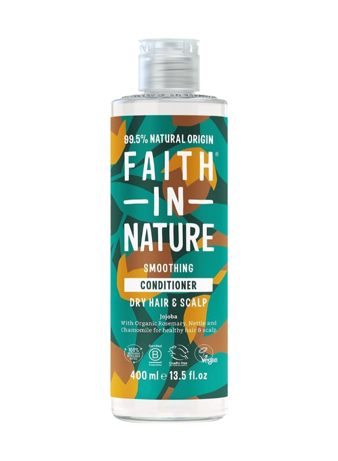 Faith in Nature Faith In Nature Smoothing Conditioner, Infused With Jojoba, Healthy Hair & Scalp, 400Ml 400ml  - Image 1