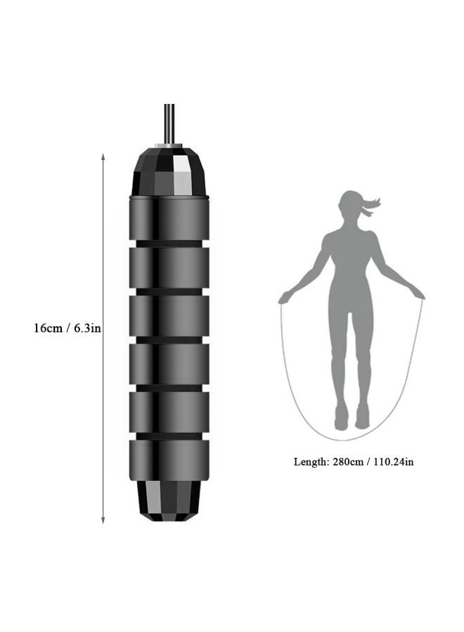 LIXADA Adjustable Speed Jump Rope 17x4x12cm 17x4x12cm - Image 4