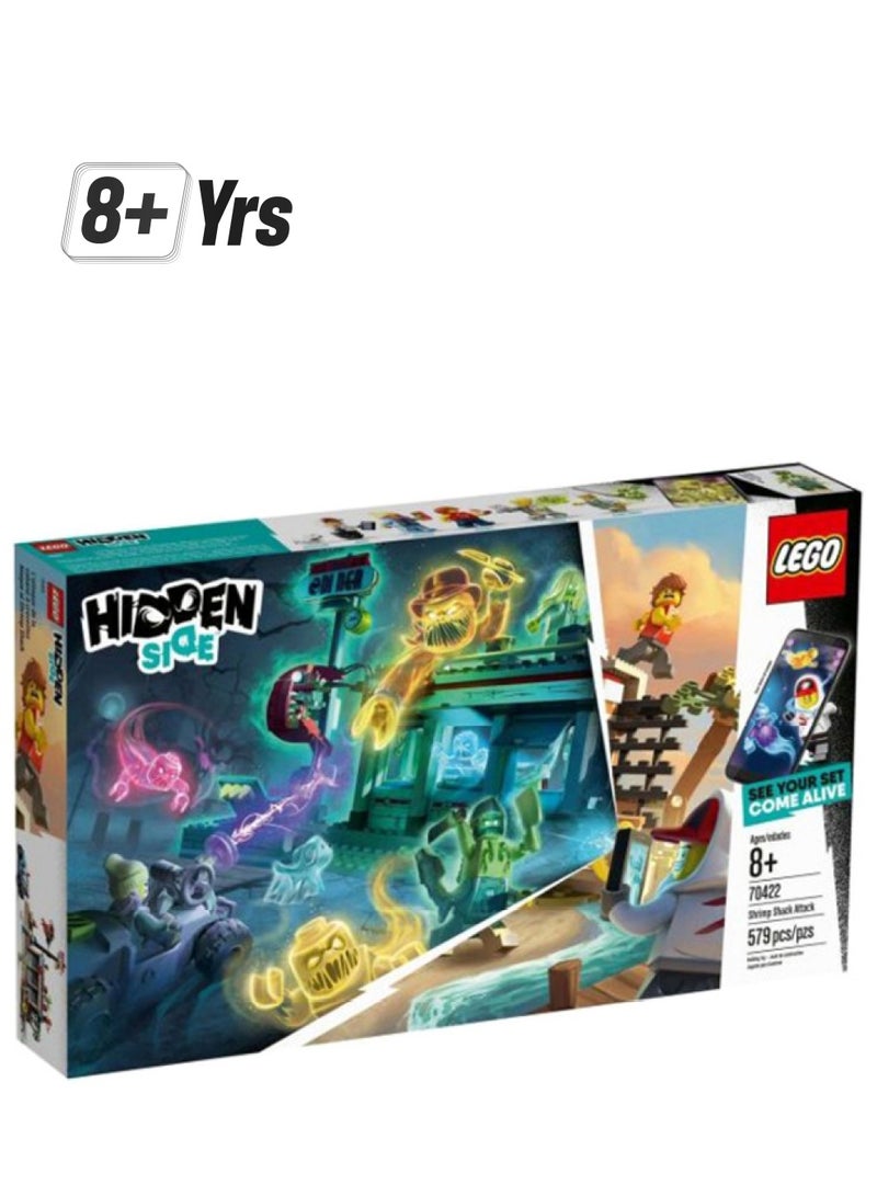 LEGO - 70422 579-Piece Hidden Side Shrimp Shack Attack Building Set 579 8+ Years - Image 1