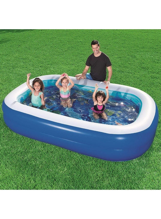 3D Undersea Adventure Inflatable Play Pool 262x175x51cm