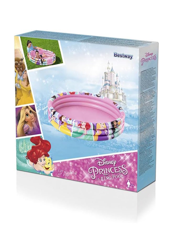 Bestway Disney Princess Printed Swimming Pool 26-91047 122x25cm  - Image 1