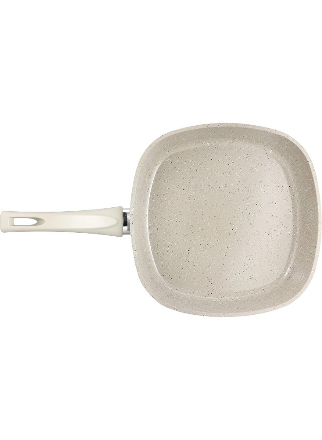 Top Chef - Square Frying Pan Beige 26cm - Image 1