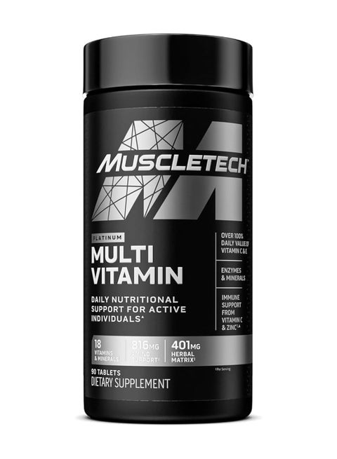 MuscleTech Platinum Multi Vitamin 90 Tablets