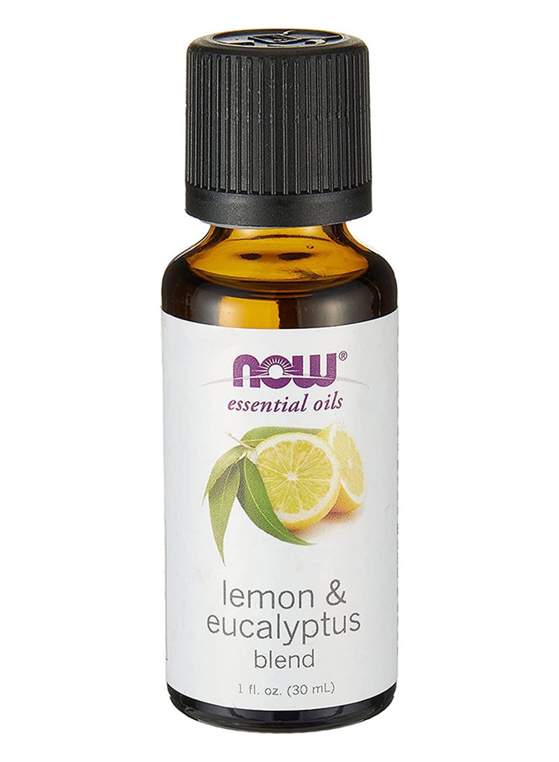 Generic Now Foods, Essential Oils, Lemon And Eucalyptus Blend, 30 ml - Image 1