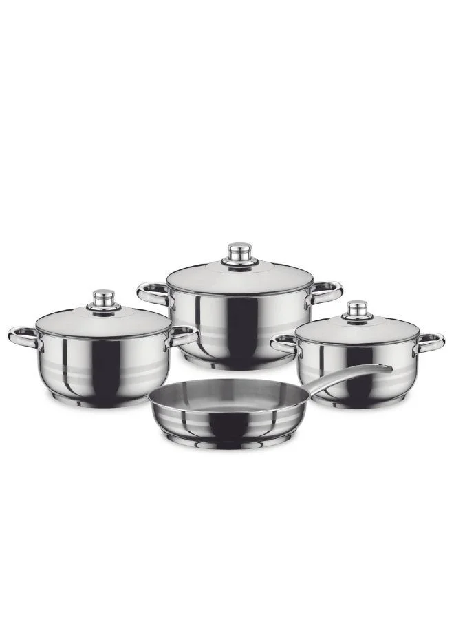 Prestige Prestige Stainless Steel 12 Piece Cookware Set Stainless Steel