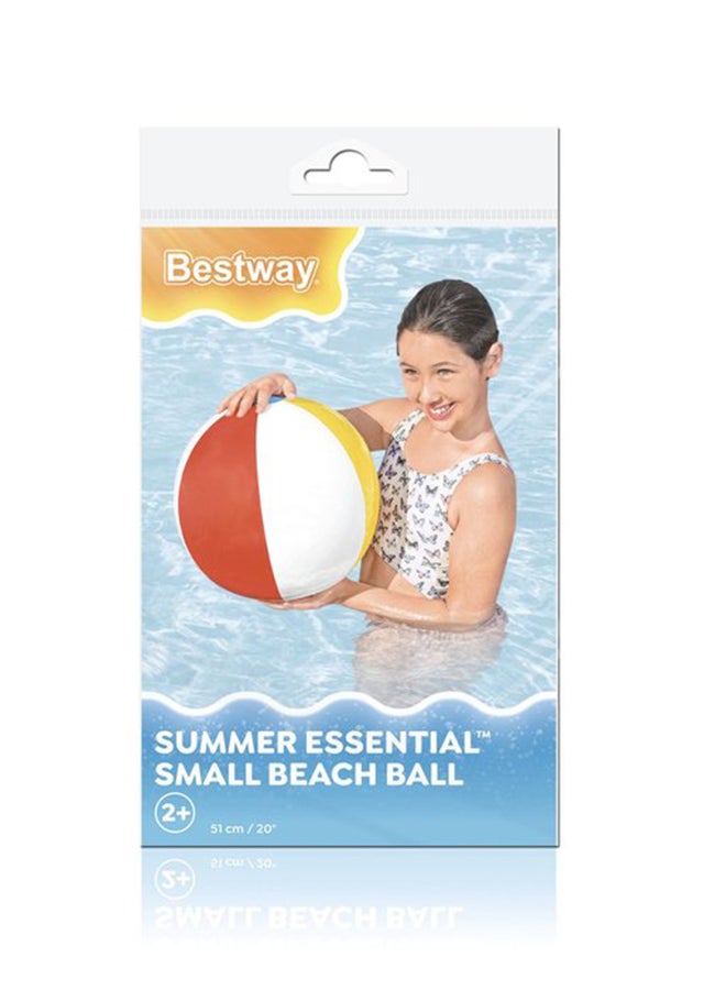 Bestway Summer Essential Small Beach Ball 51cm - Image 1